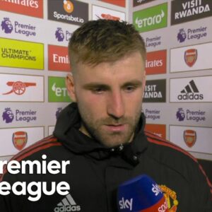 Luke Shaw: Manchester United let Arsenal control game in 2nd half | Premier League | NBC Sports