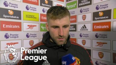 Luke Shaw: Manchester United let Arsenal control game in 2nd half | Premier League | NBC Sports
