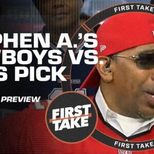👀 Stephen A.'s Cowboys vs. Buccaneers PREDICTION 👀 | First Take