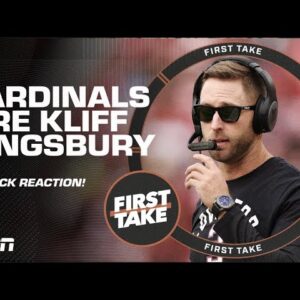 🚨 Cardinals FIRE head coach Kliff Kingsbury 🚨 | First Take