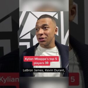Agree or disagree with Kylian Mbappe?! 🤔 (via @NBA FR) #shorts