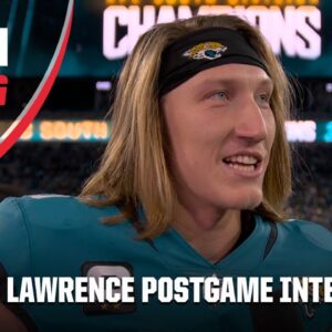 Trevor Lawrence praises Jags’ defense for winning game to clinch playoff spot | NFL on ESPN
