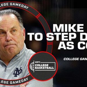 Notre Dame head coach Mike Brey to step down at end of season | College GameDay
