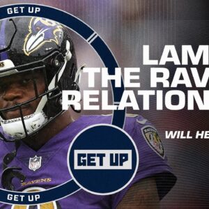 Trying to make sense of Lamar Jackson's relationship with the Baltimore Ravens 🥴 | Get Up