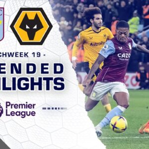 Aston Villa v. Wolves | PREMIER LEAGUE HIGHLIGHTS | 1/4/2023 | NBC Sports
