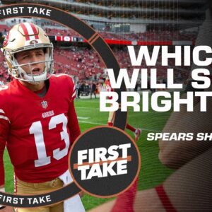 What quarterback will have the best playoff debut? Shocking answer from Marcus Spears 🤯 | First Take
