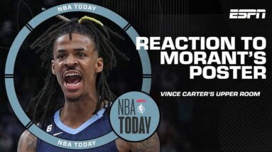 Ja Morant's POSTER on Jakob Poeltl makes it into Vince Carter's Upper Room 😤 | NBA Today
