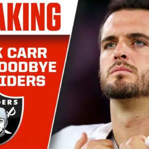 Derek Carr says GOODBYE to Raiders [INSTANT REACTION + WHAT’S NEXT?] | CBS Sports HQ