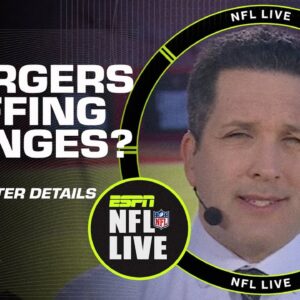 Changes are coming to the Chargers staff - Adam Schefter | NFL Live