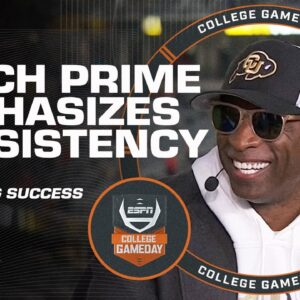 Deion Sanders's powerful wisdom on complacently | College GameDay