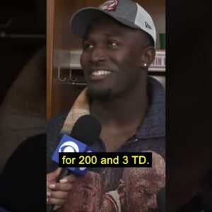Devin White: "Holy **** that boy Mike went for 200 and 3 TD" #shorts