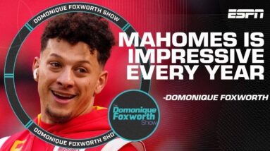 I'm excited by Mahomes in the playoffs no matter what conditions he's in -  Domonique Foxworth