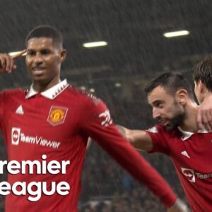 Marcus Rashford stays hot, nets Manchester United's third | Premier League | NBC Sports
