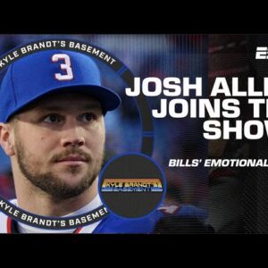 Josh Allen talks emotional week, Damar Hamlin & Wild Card matchup | Kyle Brandt’s Basement