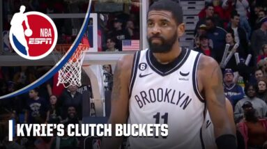 Kyrie Irving CLUTCH late for Nets to beat Pelicans | NBA on ESPN