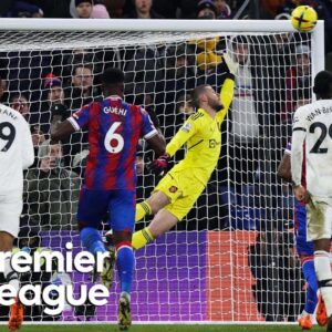 Crystal Palace stun Manchester United with late equalizer | Premier League Update | NBC Sports
