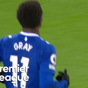 Demarai Gray nabs late Everton goal v. Brighton | Premier League | NBC Sports