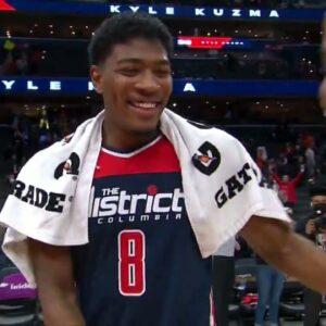 Rui Hachimura reacts to tying his career-high despite going scoreless the game before | NBA on ESPN
