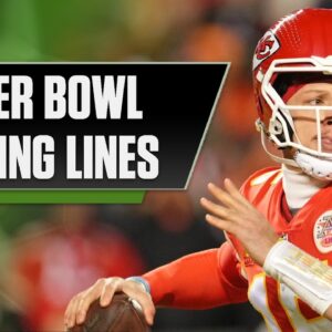 Super Bowl opening lines + Bengals vs. Chiefs, 49ers vs. Eagles recaps | Bet the Edge (1/30/23)
