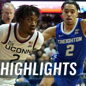 No. 4 UConn vs. Creighton Highlights | CBB on FOX