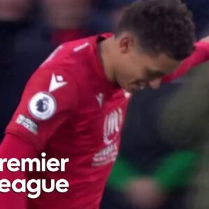 Brennan Johnson slots Nottingham Forest in front of Leicester City | Premier League | NBC Sports