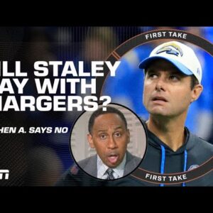 Stephen A. doesn't think Brandon Staley is the right coach for the Chargers | First Take