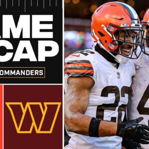Browns hand Commanders 3rd straight loss [Full Game Recap] I CBS Sports HQ