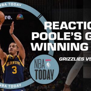Grizzles vs. Warriors takeaways: Perk PRAISES Jordan Poole for game-winning shot 🏀 | NBA Today