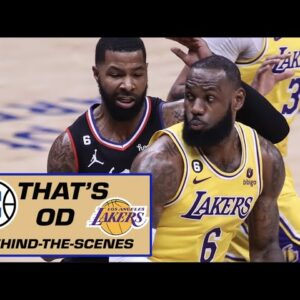 BEHIND-THE-SCENES! Clippers vs. Lakers, NBA Today & LeBronâ€™s historic night ðŸ’ª | Thatâ€™s OD