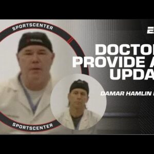 Damar Hamlinâ€™s doctors say heâ€™s showing â€˜substantial improvementâ€™ | SportsCenter