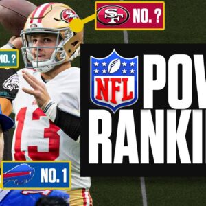 NFL Power Rankings Entering Playoffs: Bills ON TOP at NO. 1, 49ers AHEAD of Eagles | CBS Sports HQ