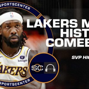 Lakers make historic comeback to beat Trail Blazers [HIGHLIGHTS] | SC with SVP