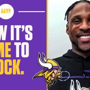 Patrick Peterson CAN"T WAIT For The Vikings Postseason To Kick Off I FULL INTERVIEW