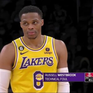 Russell Westbrook T'd up for taunting Alperen Sengun | NBA on ESPN