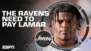 Lamar Jackson's absence proves the Ravens need him - Bo | #TheRightTime with Bomani Jones