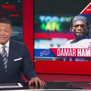 Damar Hamlin appears to be 'out of the woods' as tributes pour in - Coley Harvey | SportsCenter