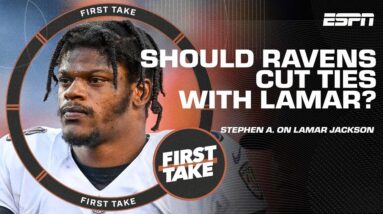 Stephen A.: The Ravens need to trade Lamar Jackson! | First Take