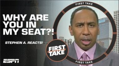 Stephen A.: Why is Dan Orlovsky in MY CHAIR?! YOU’RE CHEAP! | First Take