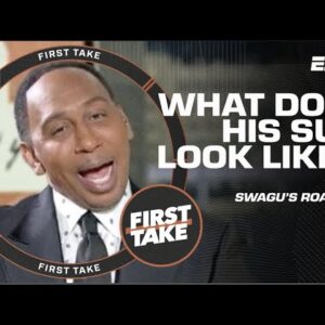 Swagu ROASTS Stephen A. for his suit choice 😂 👔 | First Take