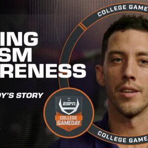 TCU punter Jordy Sandy raises awareness for autism | College GameDay