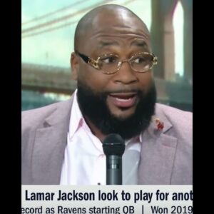 Marcus Spears with some sound advice for Lamar Jackson 😂 #shorts