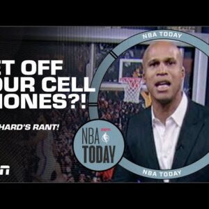 COME ON PEOPLE! 📱 Richard Jefferson sees NOTHING BUT CELL PHONES! | NBA Today
