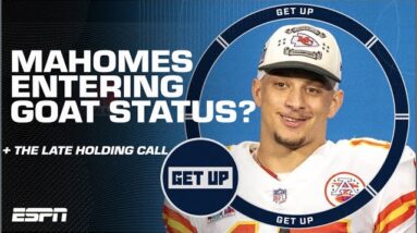 Patrick Mahomes is in the GOAT conversation with Brady & Montana - Ryan Clark | Get Up