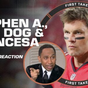 🏈 FULL TOM BRADY REACTION with Stephen A., Mad Dog Russo & Mike Francesa 🍿 | First Take
