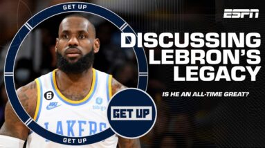 Kyrie arrives in Dallas, reaction to Kuzma's WILD pregame fit & discussing LeBron's legacy | Get Up