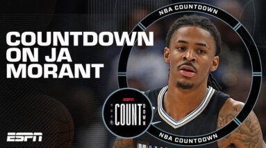 NBA Countdown on Ja Morant being away from the Grizzlies for next 2 games