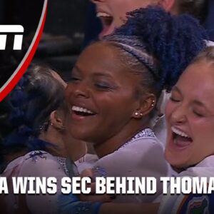 Trinity Thomas records TWO PERFECT 10s a Florida wins SEC Championship | ESPN Gymnastics