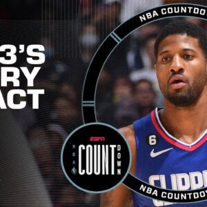 How Paul George's injury impacts the Clippers' potential playoff success | NBA Countdown