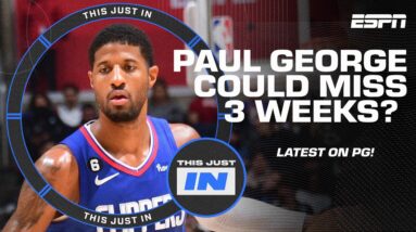 🚨BREAKING NEWS 🚨 Clippers star Paul George to miss the rest of the regular season | This Just In