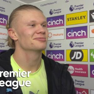 Erling Haaland: 'Every single game is a fight' for Manchester City | Premier League | NBC Sports